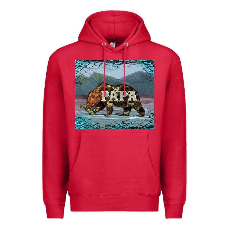 Papa Bear Tumbler Premium Hoodie by Artiststas | Teevron