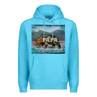Ocean Blue papa bear tumbler Premium Hoodie - Artiststas