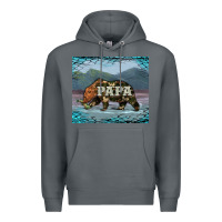 Rock papa bear tumbler Premium Hoodie - Artiststas