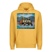 Mustard papa bear tumbler Premium Hoodie - Artiststas