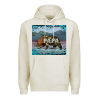 Oatmeal Heather papa bear tumbler Premium Hoodie - Artiststas