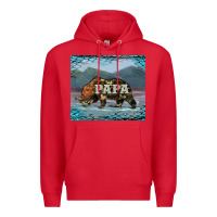 Red papa bear tumbler Premium Hoodie - Artiststas