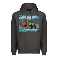 Smoke papa bear tumbler Premium Hoodie - Artiststas