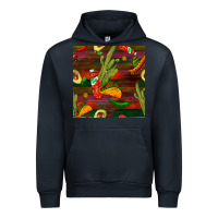 Navy mexican food seamless pattern Urban Hoodie - BundleAndBundleShop