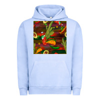 Pigment Grape Ice mexican food seamless pattern Urban Hoodie - BundleAndBundleShop
