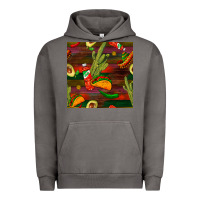 Pigment Tornado mexican food seamless pattern Urban Hoodie - BundleAndBundleShop