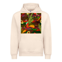 Sandshell mexican food seamless pattern Urban Hoodie - BundleAndBundleShop