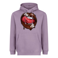 Lavender sports lips american football Heavyweight Hoodie - texasbilliewilder
