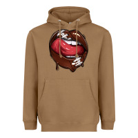 Toasted Coconut sports lips american football Heavyweight Hoodie - texasbilliewilder