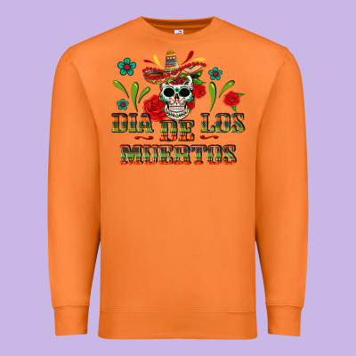 Dia De Los Muertos Premium Sweatshirt Designed By Texasbilliewilder