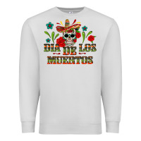 Dove Grey dia de los muertos Premium Sweatshirt - texasbilliewilder