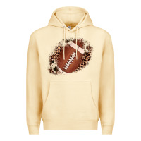 Pina Colada football cowhide leopard patch Premium Hoodie - JahusDesignShop