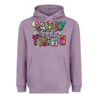 Lavender sassy little thing Heavyweight Hoodie - Zillion Design Studio