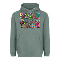Sage sassy little thing Heavyweight Hoodie - Zillion Design Studio