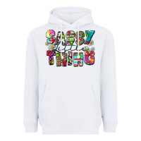 White sassy little thing Heavyweight Hoodie - Zillion Design Studio
