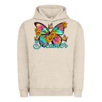 Dreamer With Butterfly And Sunflowers Urban Hoodie | Teevron