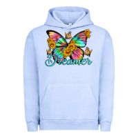 Pigment Grape Ice dreamer with Butterfly and sunflowers Urban Hoodie - Artiststas