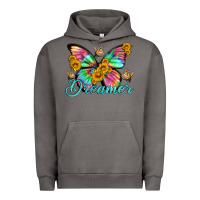 Pigment Tornado dreamer with Butterfly and sunflowers Urban Hoodie - Artiststas