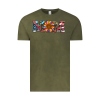 Vintage Olive mom with sunflower Vintage Tee - Artiststas