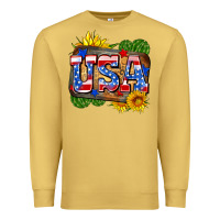 Antique Gold usa Premium Sweatshirt - Zillion Design Studio