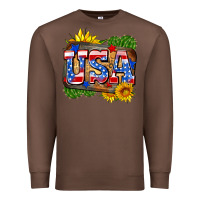 Chestnut usa Premium Sweatshirt - Zillion Design Studio