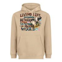 Mushroom living life somewhere between jesus take the wheel Heavyweight Hoodie - Zillion Design Studio