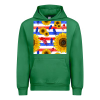 Emerald patriotic sunflowers Urban Hoodie - BundleAndBundleShop
