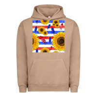 Pigment Burro patriotic sunflowers Urban Hoodie - BundleAndBundleShop
