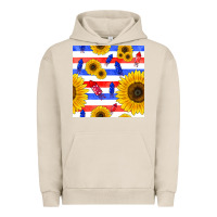 Pigment French Oak patriotic sunflowers Urban Hoodie - BundleAndBundleShop