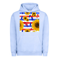 Pigment Grape Ice patriotic sunflowers Urban Hoodie - BundleAndBundleShop