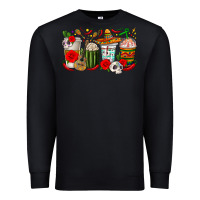 Black hispanic heritage month coffee cups Premium Sweatshirt - texasbilliewilder