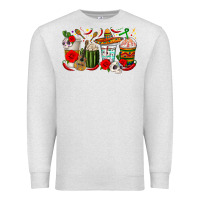 Oatmeal Heather hispanic heritage month coffee cups Premium Sweatshirt - texasbilliewilder