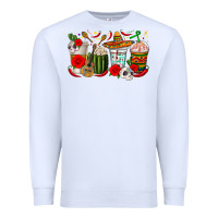 White hispanic heritage month coffee cups Premium Sweatshirt - texasbilliewilder