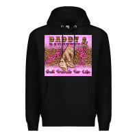 Black daddy and daughter best friends for life Premium Hoodie - Artiststas