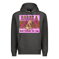 Charcoal Heather daddy and daughter best friends for life Premium Hoodie - Artiststas