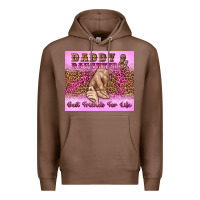 Chestnut daddy and daughter best friends for life Premium Hoodie - Artiststas