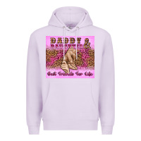 Lilac daddy and daughter best friends for life Premium Hoodie - Artiststas