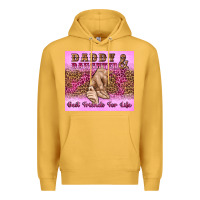 Mustard daddy and daughter best friends for life Premium Hoodie - Artiststas