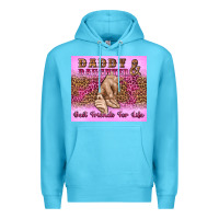 Ocean Blue daddy and daughter best friends for life Premium Hoodie - Artiststas