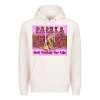 Pale Pink daddy and daughter best friends for life Premium Hoodie - Artiststas
