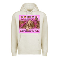 Oatmeal Heather daddy and daughter best friends for life Premium Hoodie - Artiststas