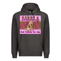 Smoke daddy and daughter best friends for life Premium Hoodie - Artiststas