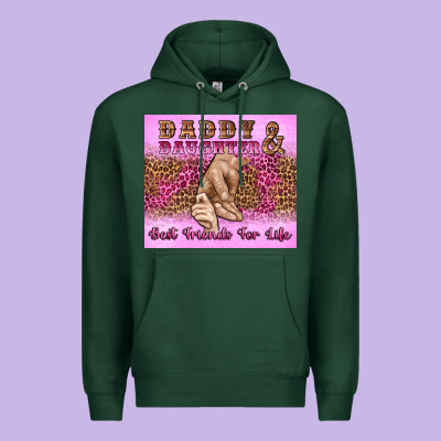 Daddy And Daughter Best Friends For Life Premium Hoodie Designed By Artiststas