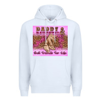 White daddy and daughter best friends for life Premium Hoodie - Artiststas