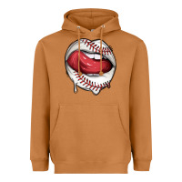 Meerkat sports lips baseball Heavyweight Hoodie - texasbilliewilder