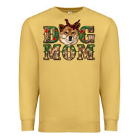 Antique Gold dog mom shiba inu Premium Sweatshirt - RanaPortraitStore