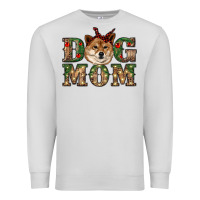 Dove Grey dog mom shiba inu Premium Sweatshirt - RanaPortraitStore