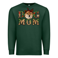 Sports Green dog mom shiba inu Premium Sweatshirt - RanaPortraitStore