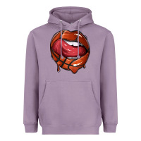 Lavender sports lips basketball Heavyweight Hoodie - texasbilliewilder
