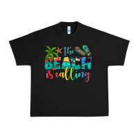 Black the beach is calling Urban Heavy Tee - Artiststas